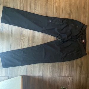 Black scrub pants size Petite small